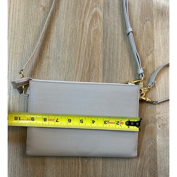 Dagne Dover Essentials Coated‎ Canvas Clutch/Wallet/Crossbody in Bleecker Blush - Picture 13 of 13